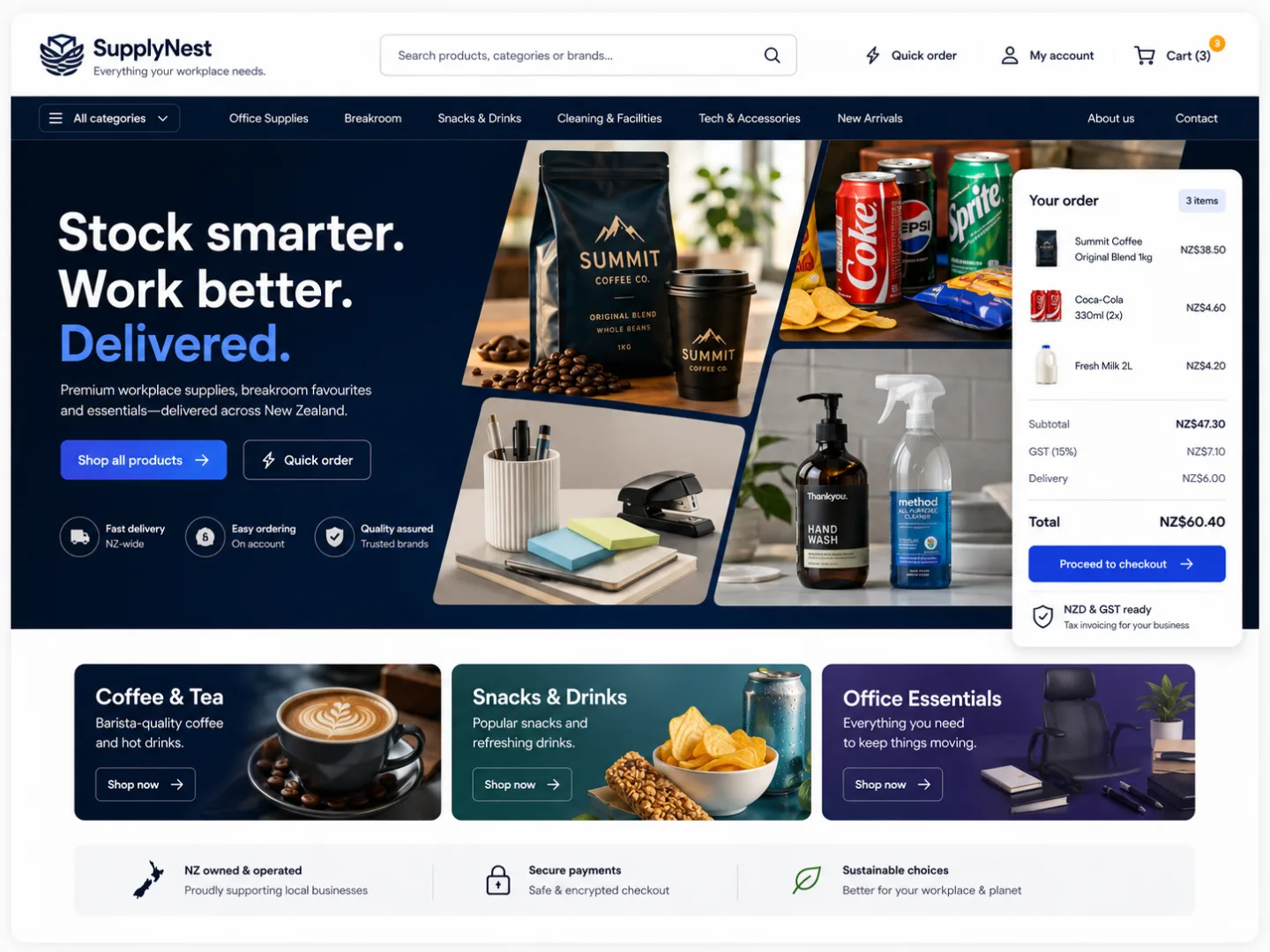 Vending Machine Ordering Software: Three Different Use Cases