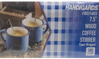 Hand Guards Wrapped Wood Stirs